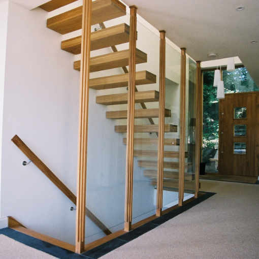 Glass Stair Enclosure